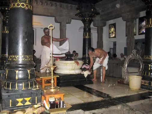 Sivaratri Puja at Sri Bhagavan’s Shrine